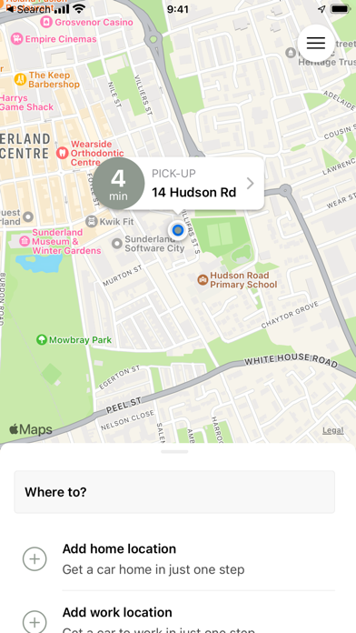 Nearby Executive Screenshot