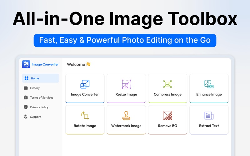 Image Converter: HEIC to PNG app screenshot