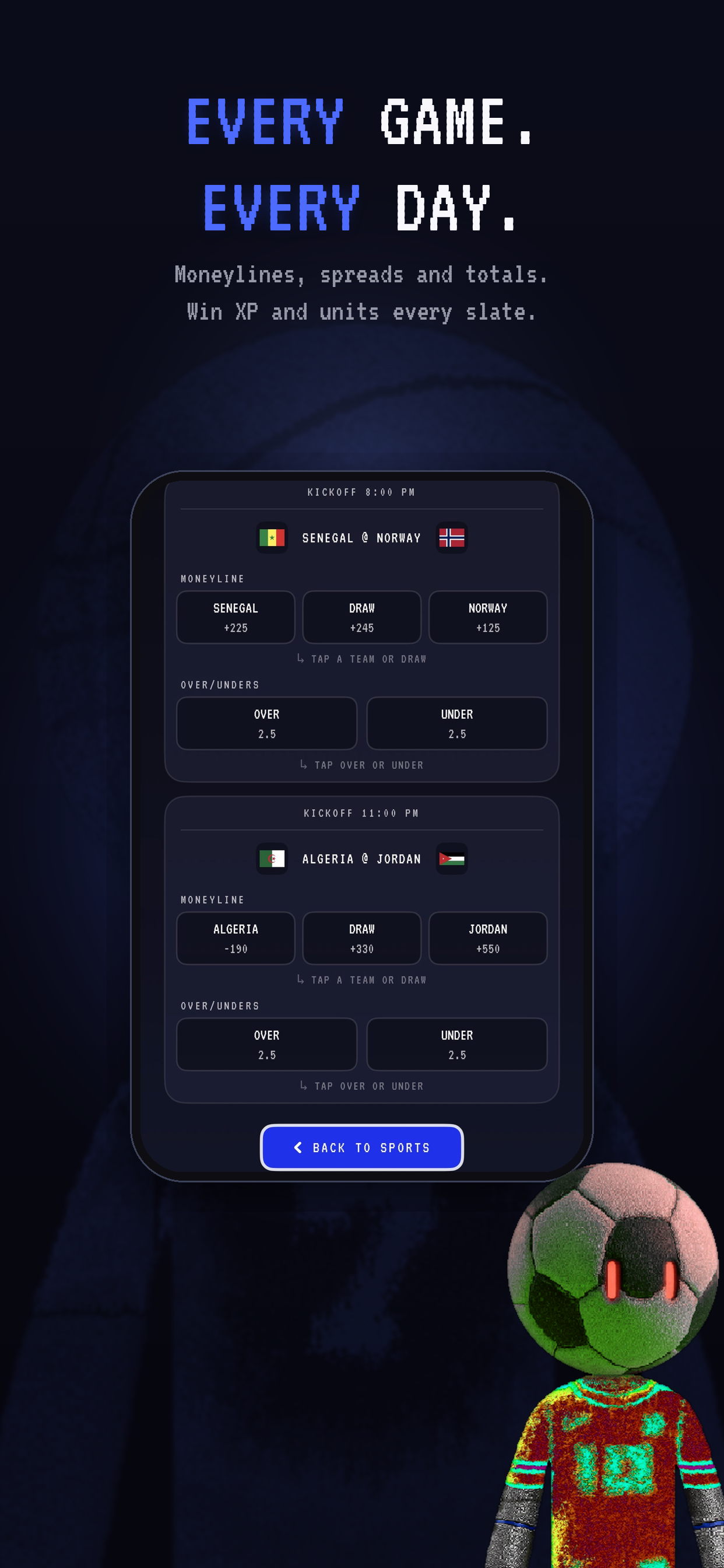 BetsFriends Sports Pickem RPG