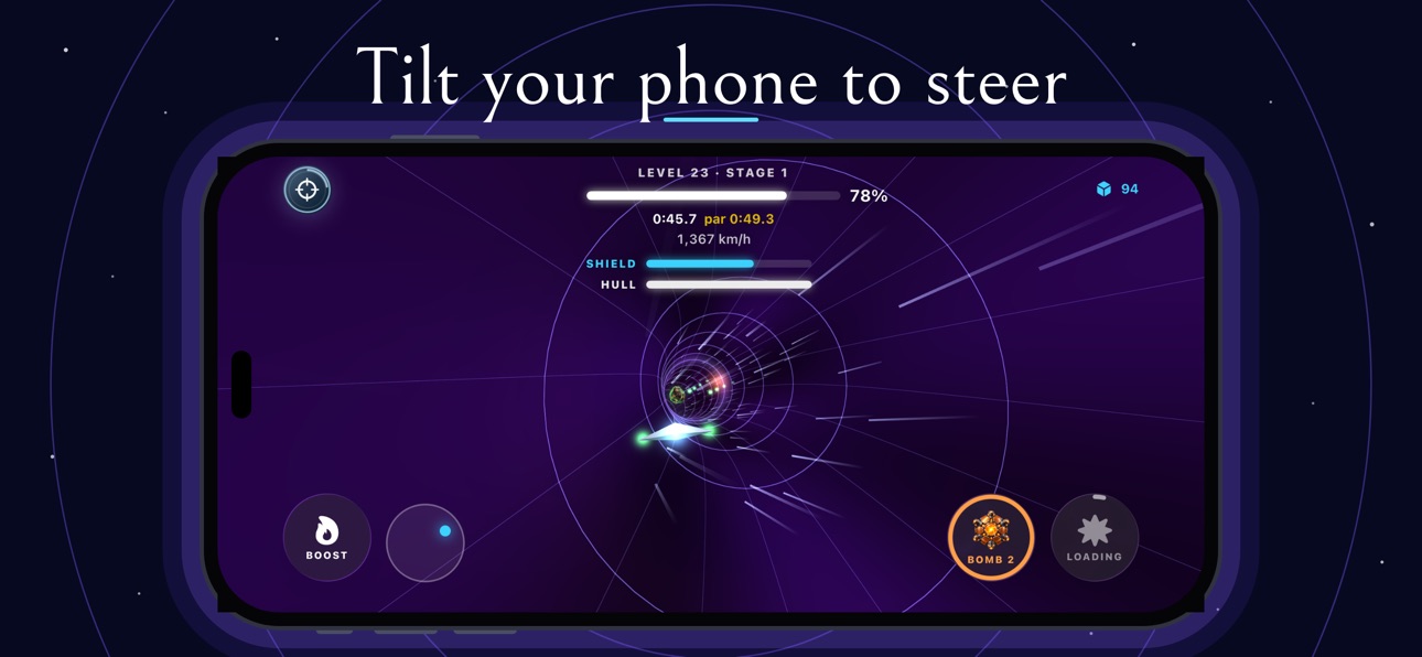 Screenshot 3 of Spacerun: Inside The Wormhole