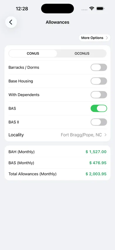 Military Net Pay screenshot 3