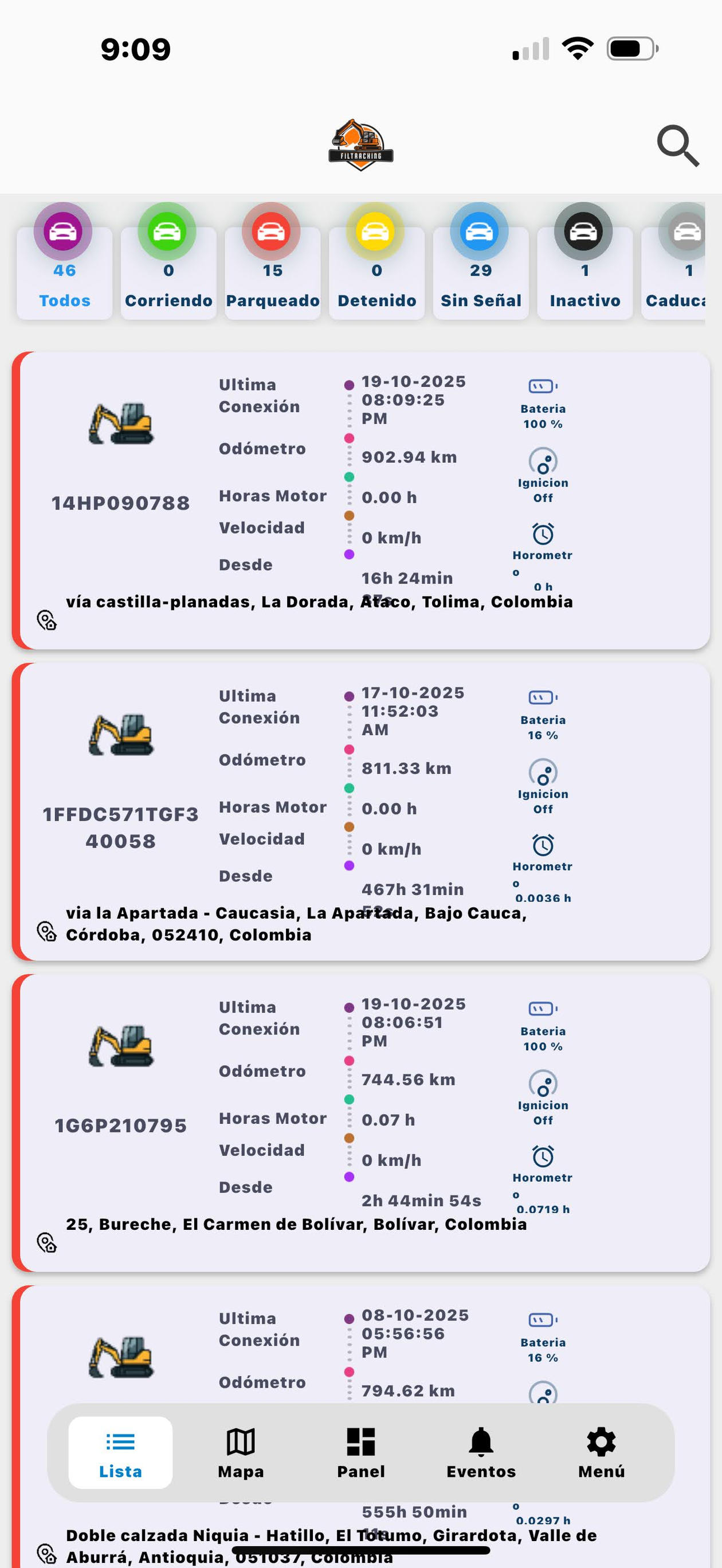 GPS Filtracking screenshot 3