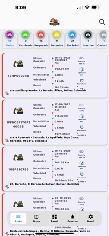 GPS Filtracking screenshot