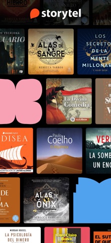 Storytel: audiolibros y ebooks iPhone screenshot 1