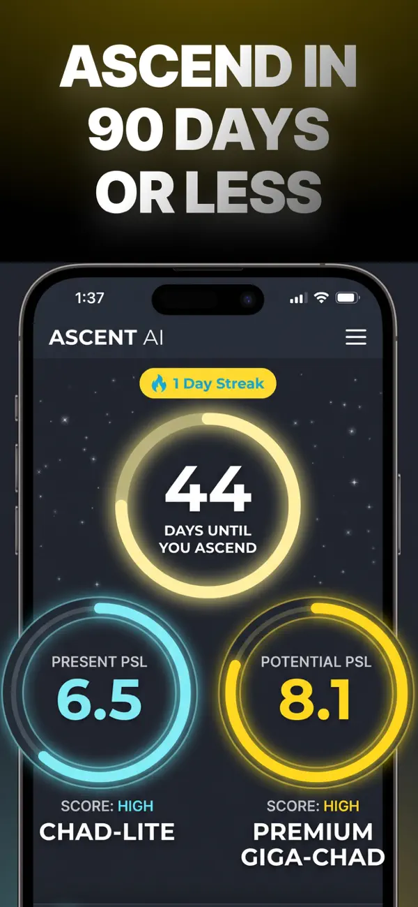 Screenshot #2 pour AuraRush - LooksMax & Ascend