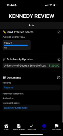 School Applications Organizer Screenshot 8 of 9