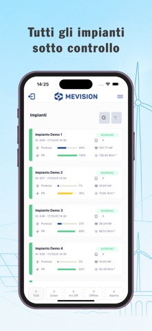 MEVision app screenshot