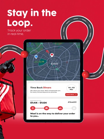 Lezzoo:Food & Grocery Delivery iPad screenshot