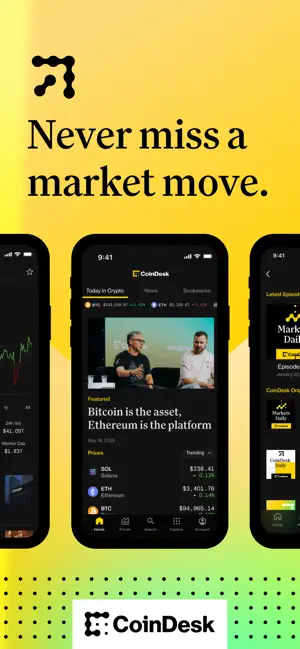 CoinDesk: Crypto News & Prices screenshot 1