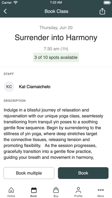 Harmony Yoga And Wellness Screenshot