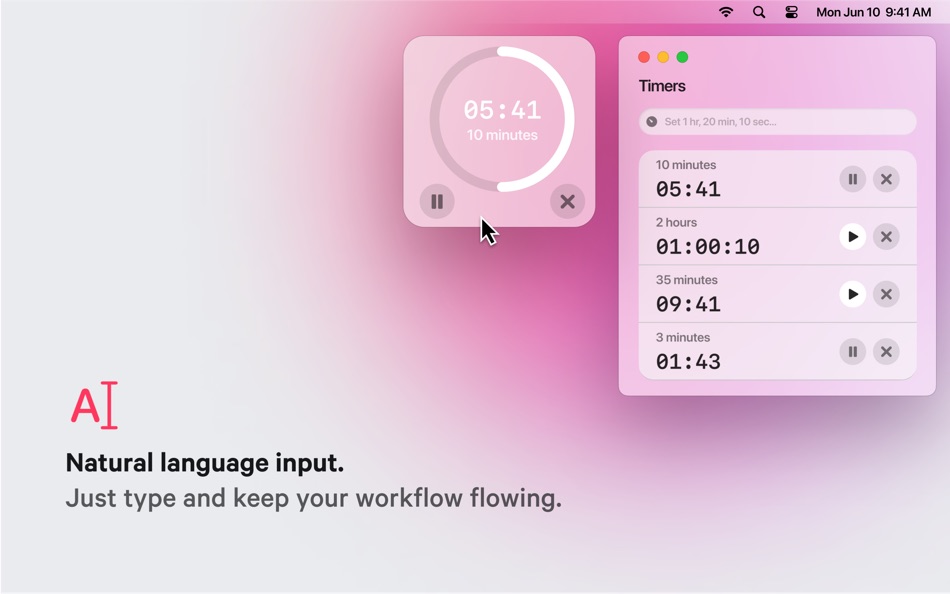 #2. Lucid - Floating Timers (macOS) Podle: imaginary institute