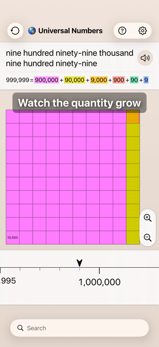 Universal Numbers: Count to 1M Screenshot 6 of 6