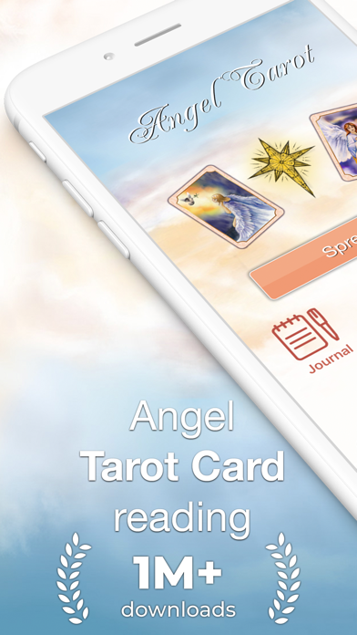 Angel Tarot Cards & Astrology iPhone screenshot