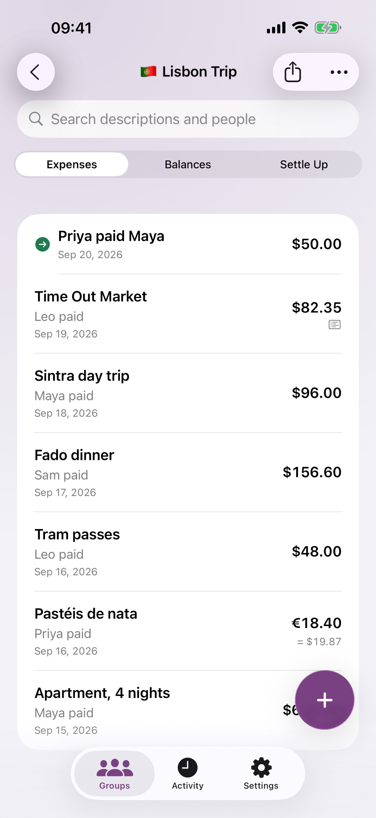 Screenshot 2 of All Square: Split Expenses