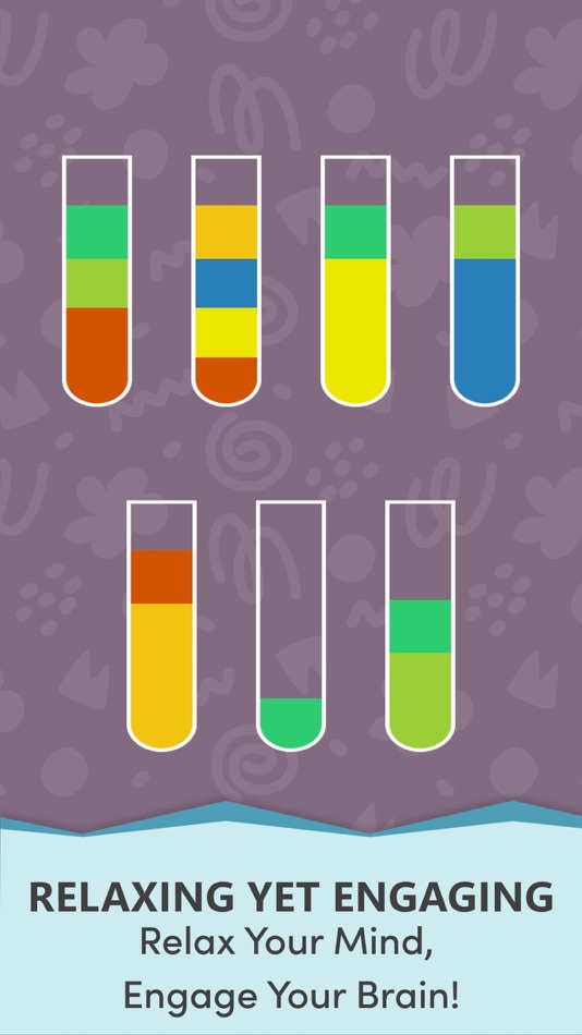 #3. Water Sort Mania (iOS) 由: Dumadu Games Pvt Ltd