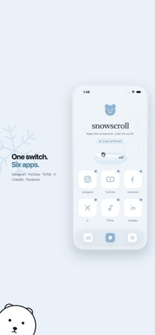 block the feed: snowscroll Screenshot 5 of 6