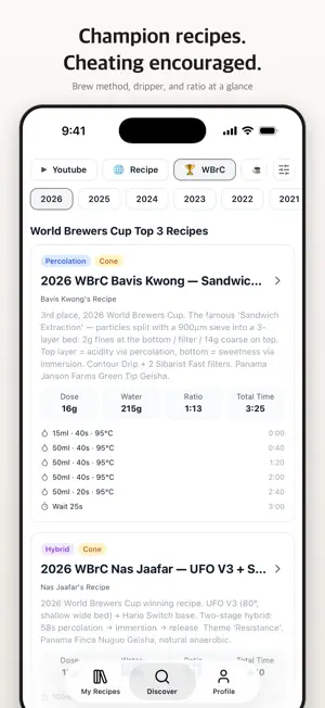 GOUTTE - Your Coffee Journal screenshot 2