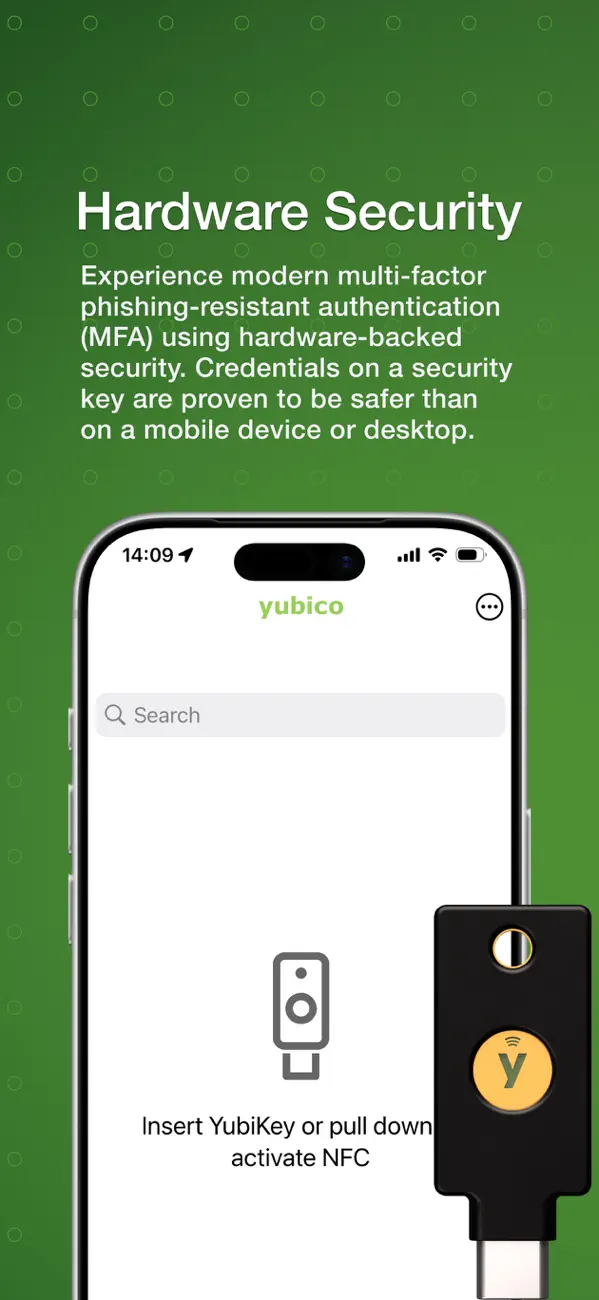 Screenshot #1 pour Yubico Authenticator