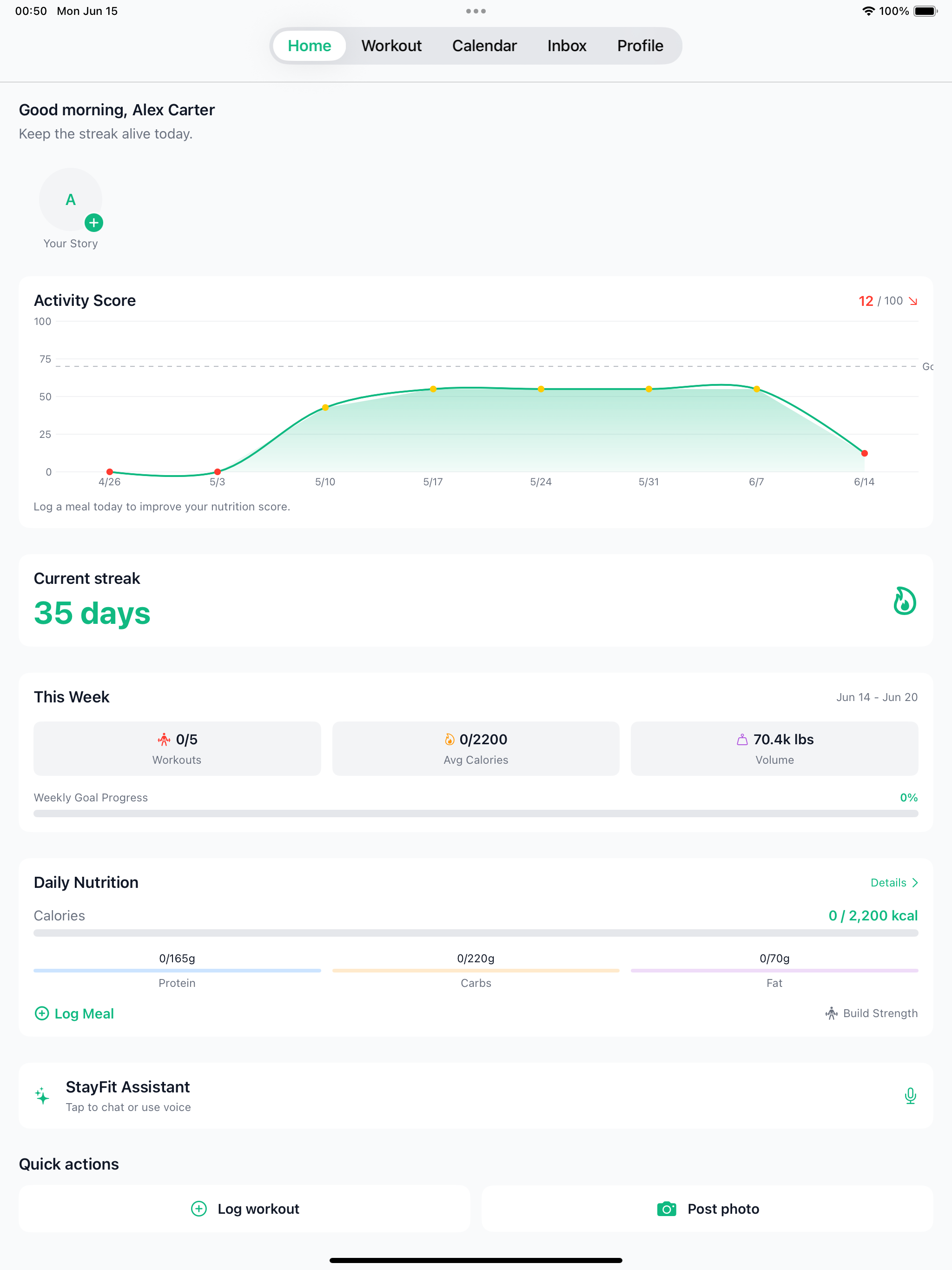 StayFit - AI Health & Fitness screenshot 7