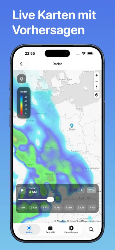 Wetter Bot: Warnungen & Radar screenshot 2 of 6