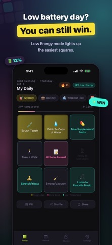 Bingo Life: ADHD Planner Screenshot 2 of 9