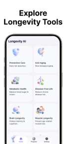 Longevity AI App screenshot