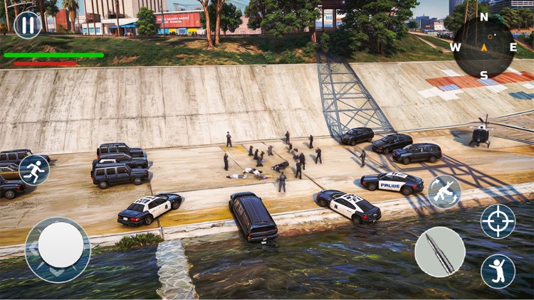 Gang Games : Crime City War 3D screenshot-3