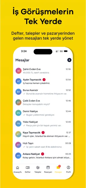 Evden Eve Nakliyat Platformu iPhone screenshot 5