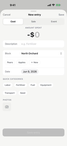 Furrowed: Farm Profit Tracker Screenshot 5 of 7
