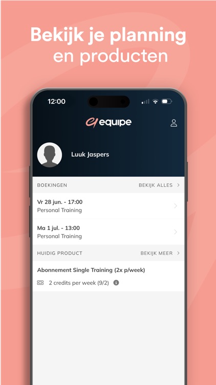 Equipe - personal training