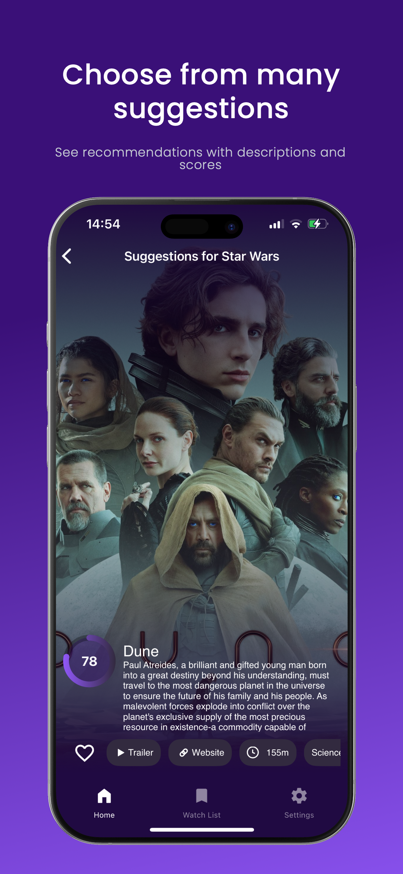 ShowGenius AI: Movies,TV Shows