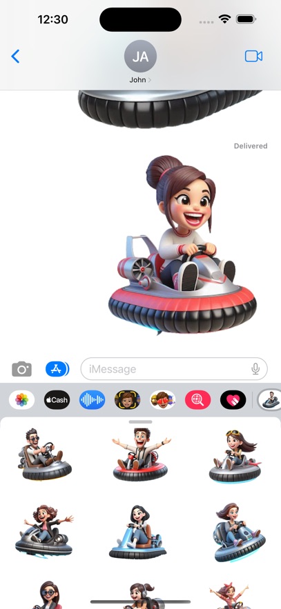 Hovercraft Stickers