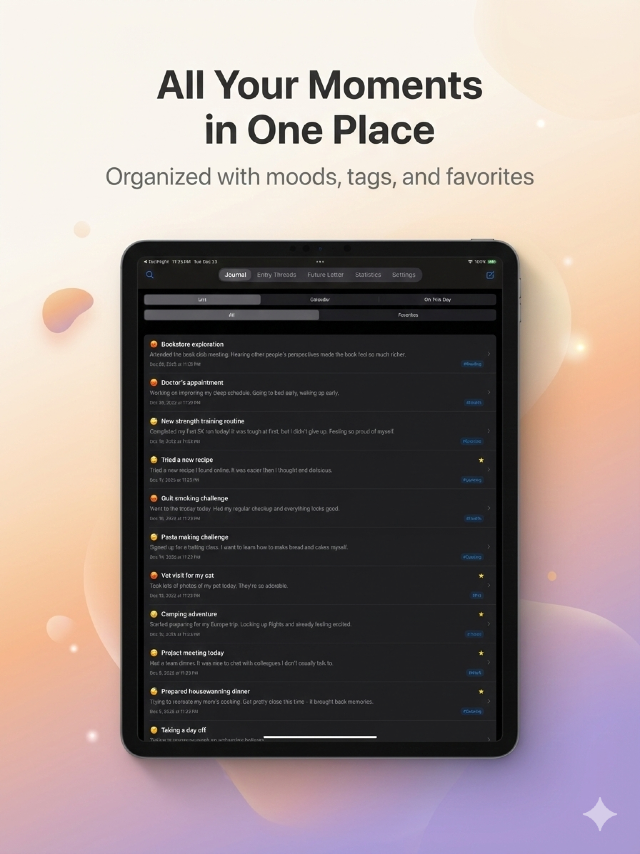 OnceJournal screenshot 13