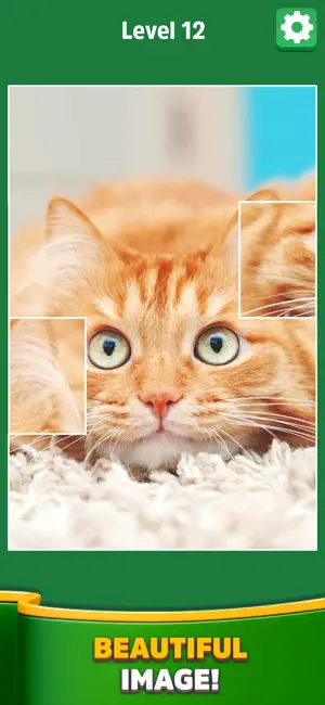 Jigsolitaire Jigsort Puzzle screenshot 1