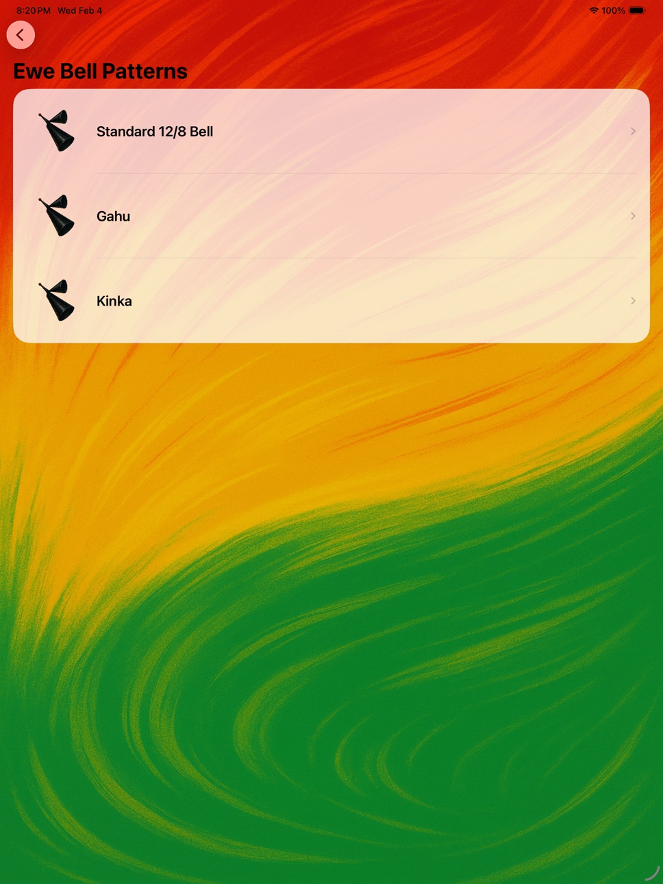iPad screenshot