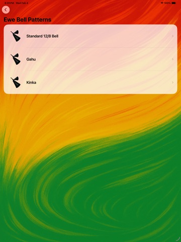 Gankogui Lite iPad screenshot