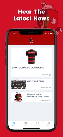 Newmarket GAA Screenshot 2 of 3