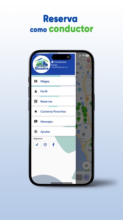 Quadra: Estaciona al instante