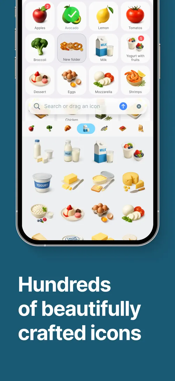 #2. Listic: Visual Shopping List (iOS) Ved: Andrei Evdokimov