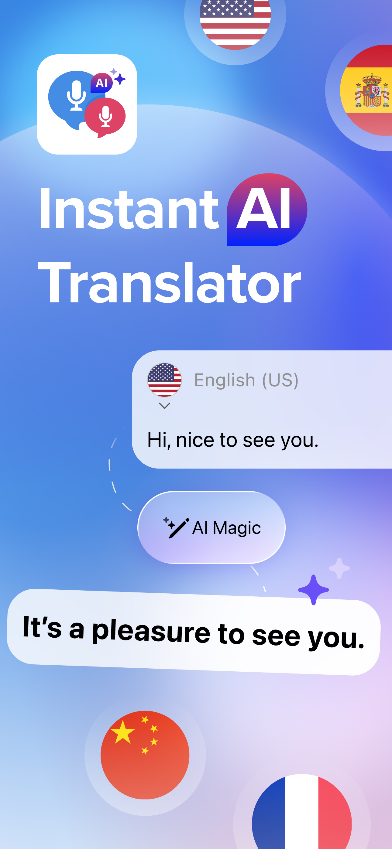 Talk & Translate AI Translator