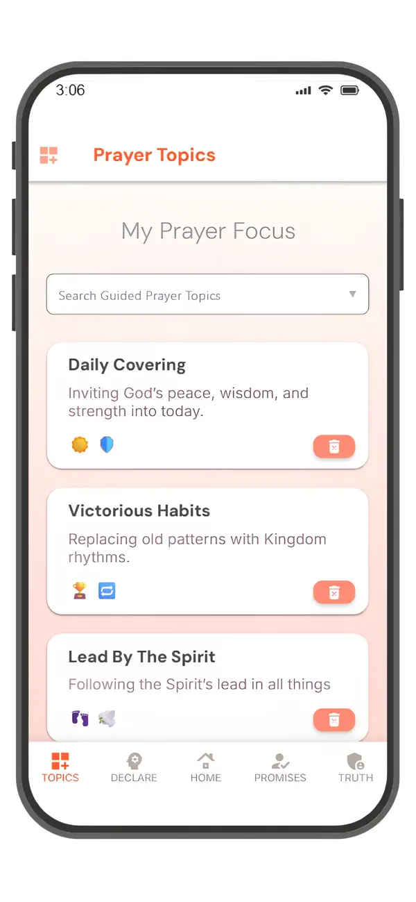 Screenshot #3 pour Pray100: Daily Prayer App