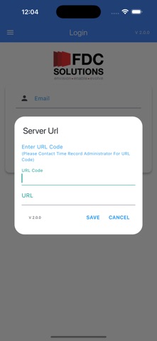 FDC Time Record screenshot