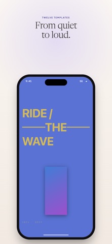 Margin: Wallpaper Designer screenshot