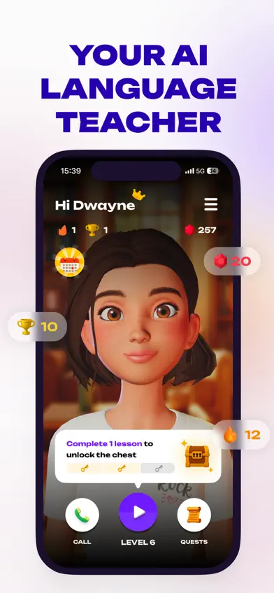 Emma: Learn Languages screenshot 2