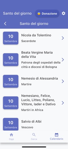 Santo del giorno - Tutti Santi iPhone screenshot