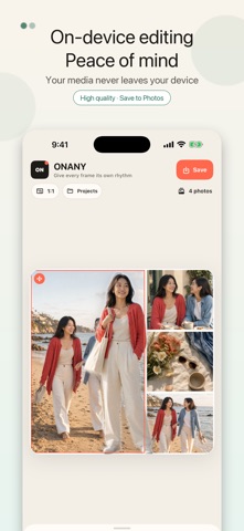 ONANY iPhone screenshot