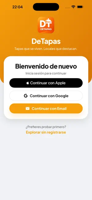 DeTapas - Tapas and Bars screenshot 1