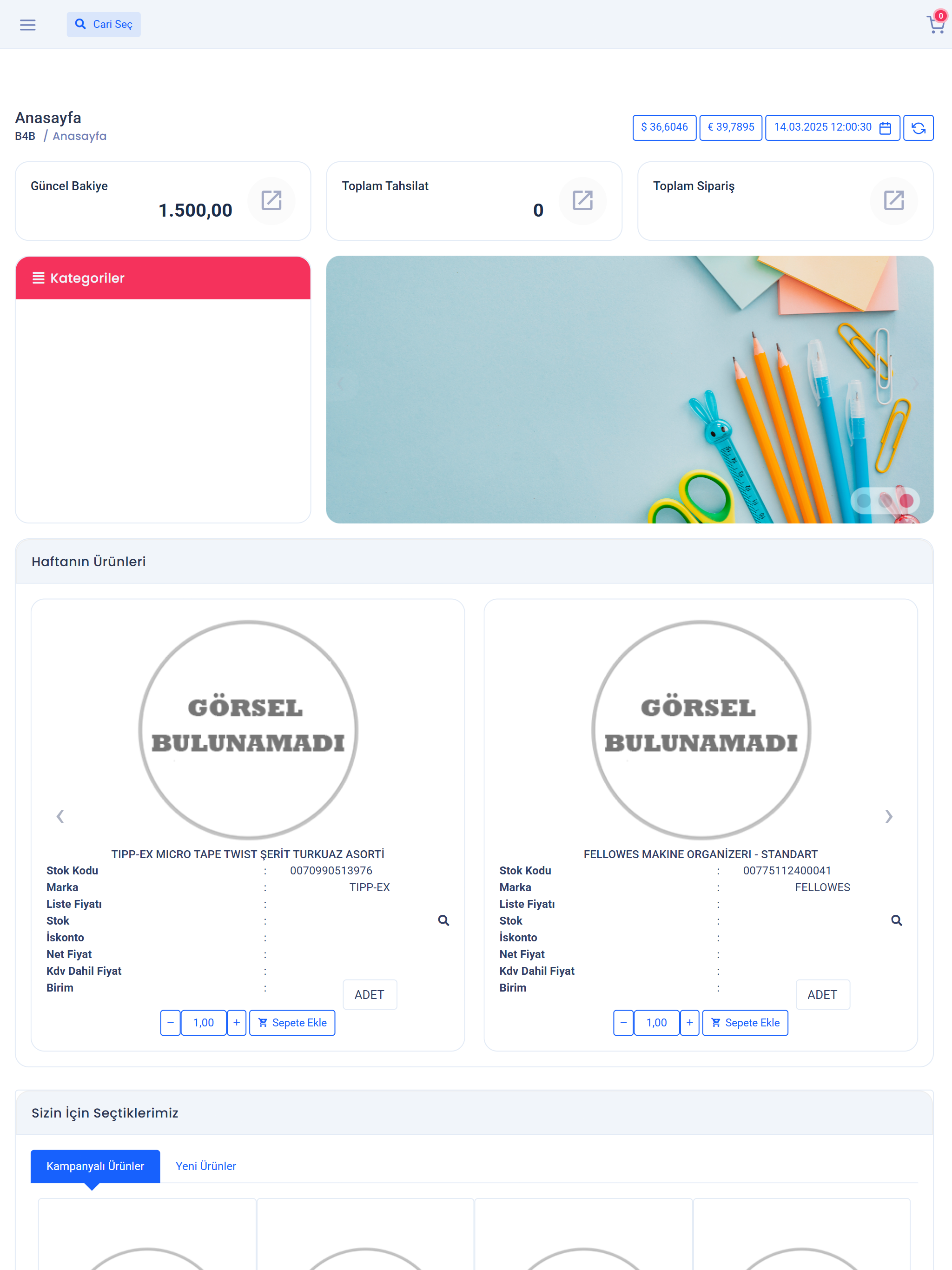 Bilgi Kırtasiye B2B