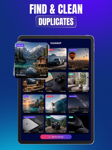 Resize: Photo Video Compress iPad screenshot