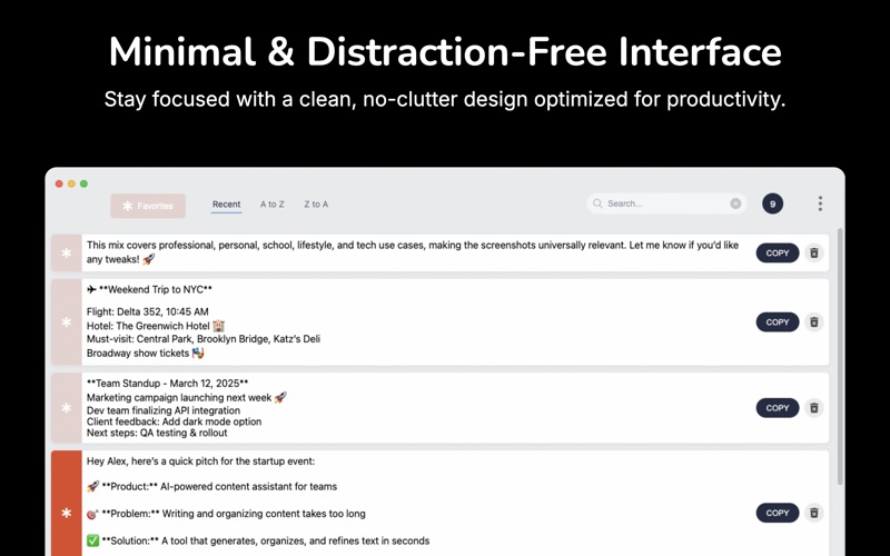 App screenshot